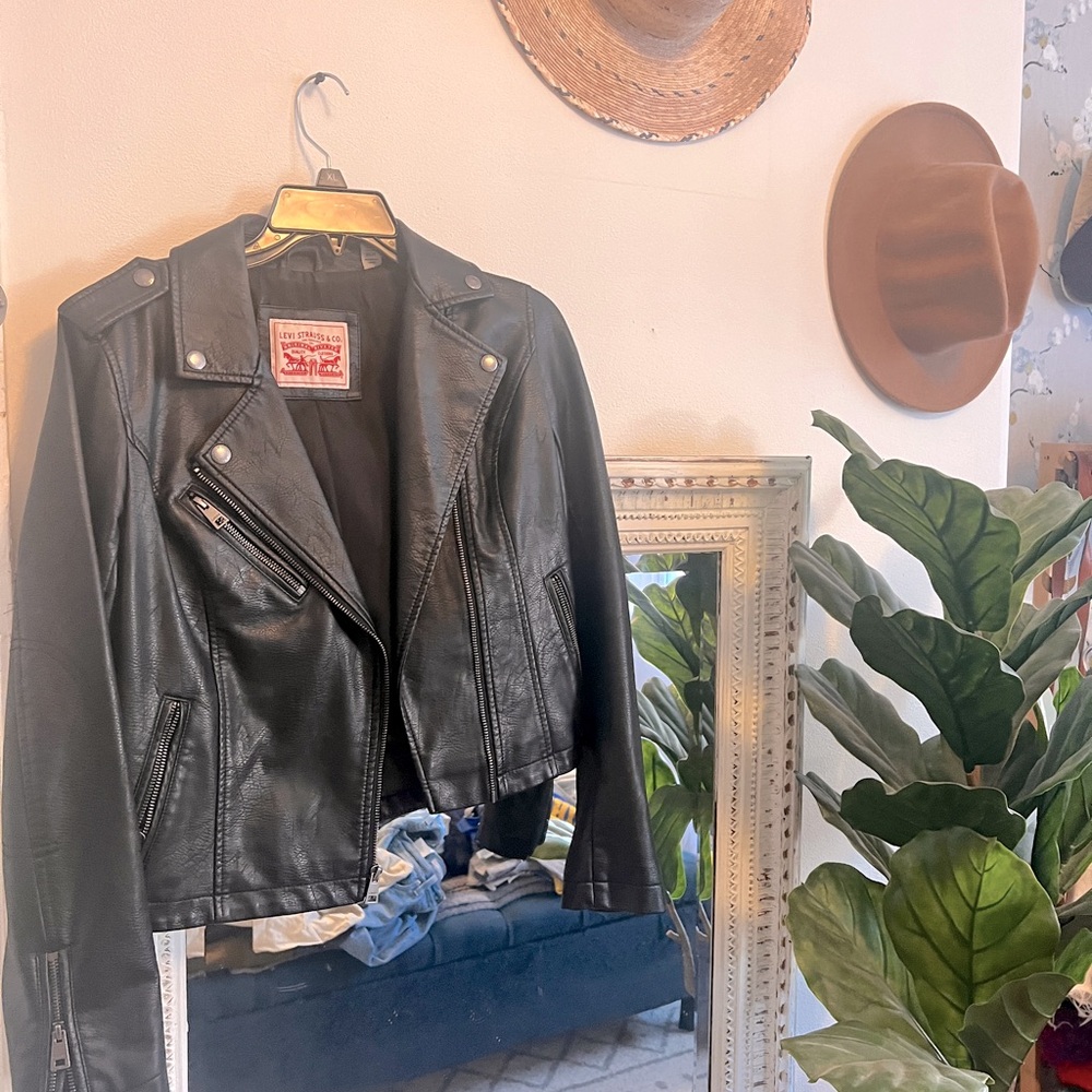 Levi premium leather jacket